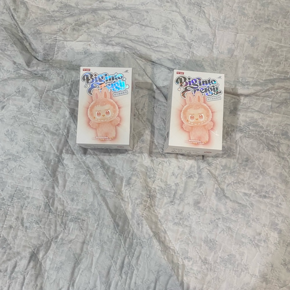 Pop Mart Authentic Big Into Energy Seal Box Plush Pendant